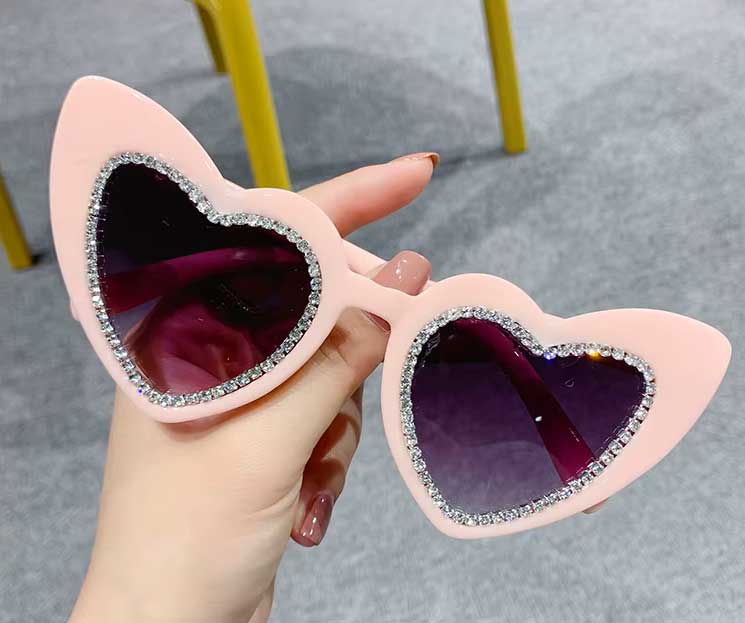 "Abigail" Heart Sunglasses