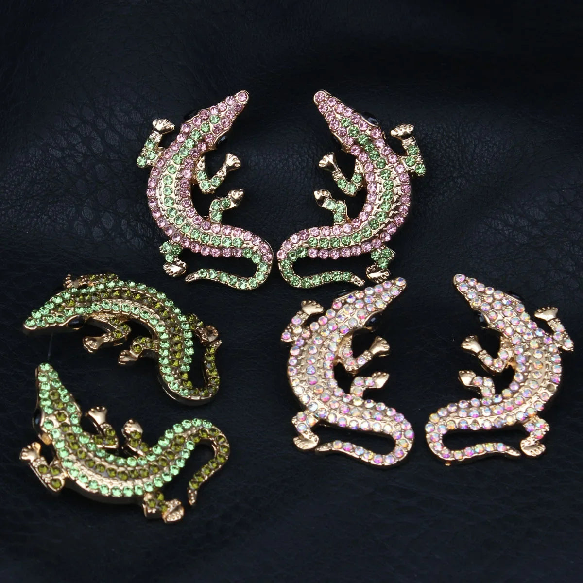 "Andrineia" Crocodile Earrings