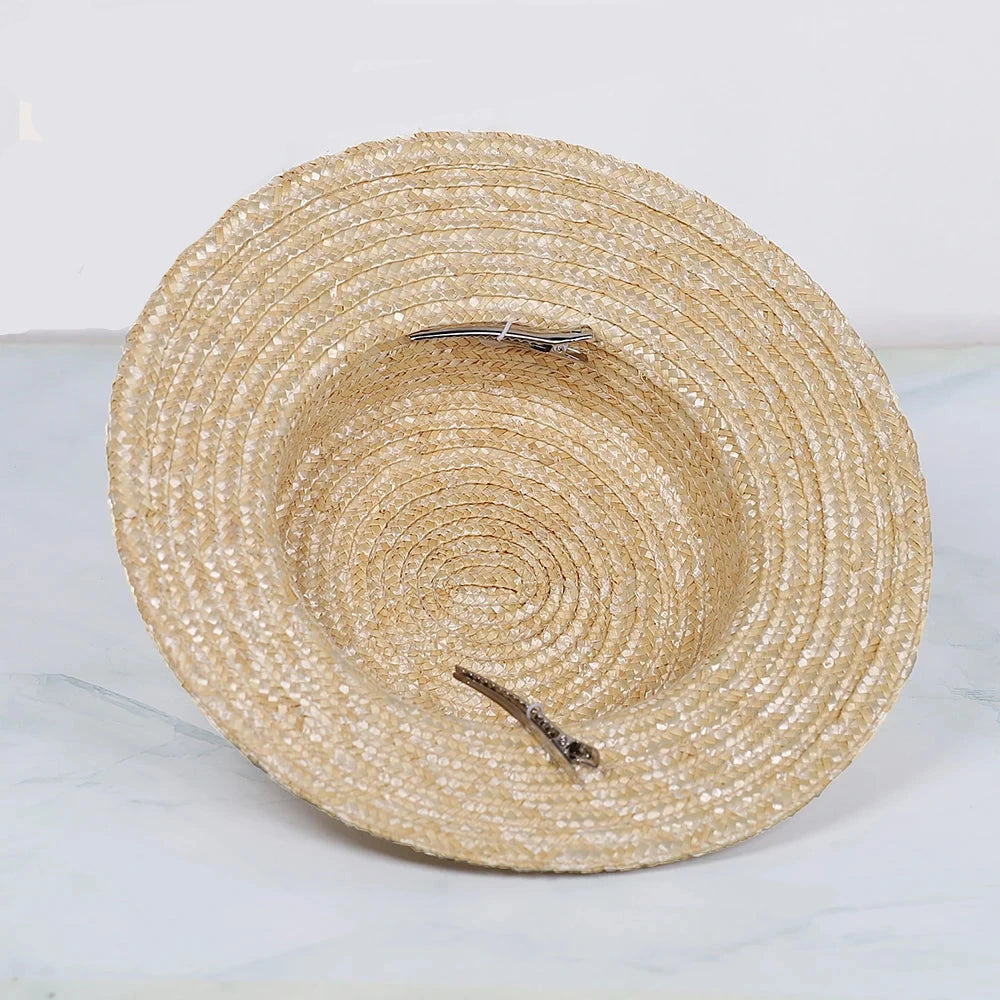"Buster" Pork Pie Straw Hat