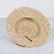 "Buster" Pork Pie Straw Hat width=100 