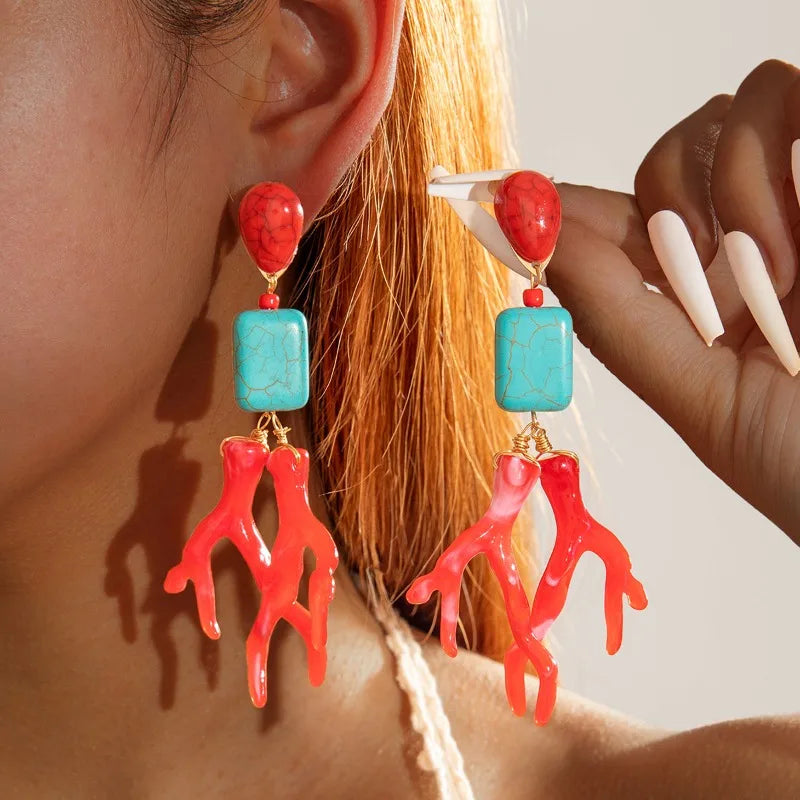 "Thalavine" Bohemian Earrings