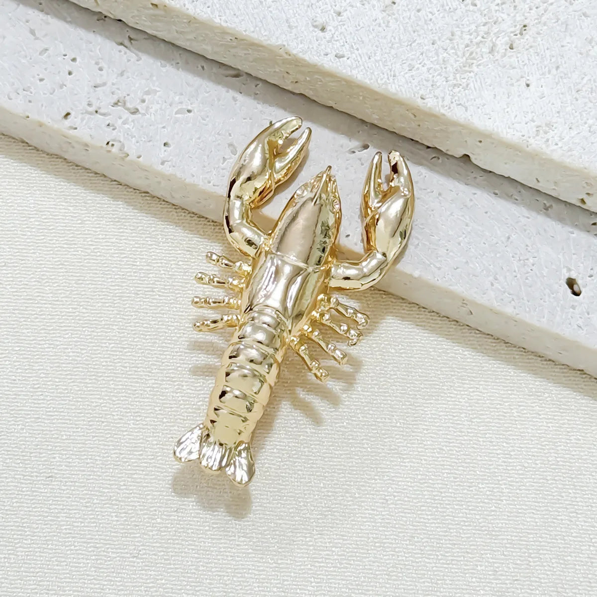 "Norwessa" Enamel Lobster Brooch
