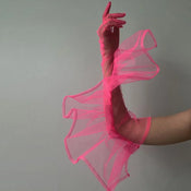 "Margery" Lace Elbow Gloves width=100 