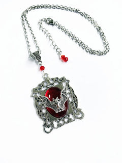 "Hexoria" Cross Bat Choker