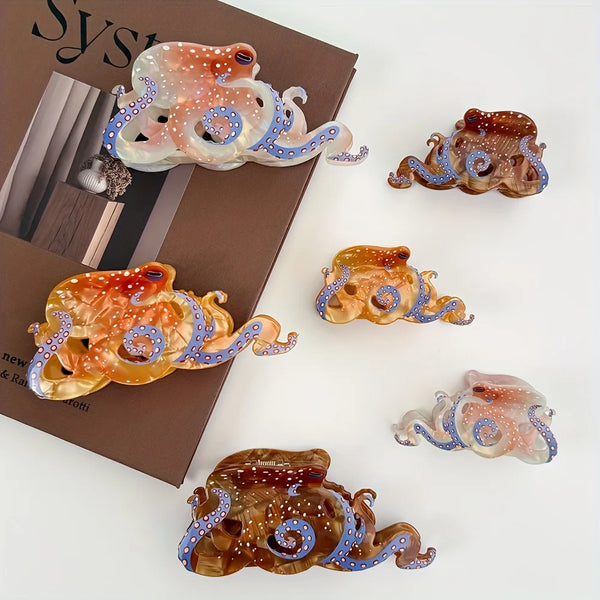 "Oceanis" Octopus Claw Clip