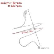 "Pythonis" Snake Arm Cuff width=100 