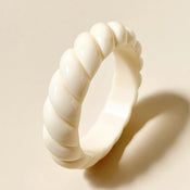 "Wynfressa" Resin Cuff Bracelet width=100 