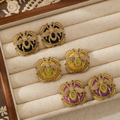 "Seraphinae" Bee Earrings width=100 
