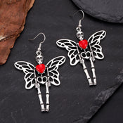"Horinisse" Bat Earrings width=100 