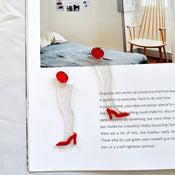 "Stiltara" Legs Tassel Earrings width=100 