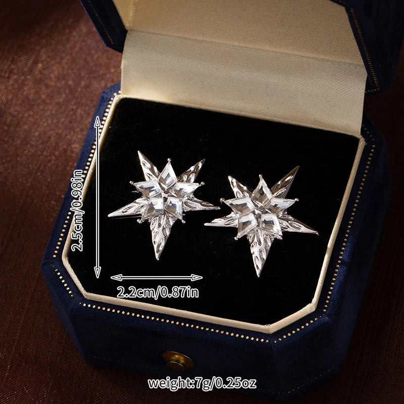 "Melivine" Star Drop Earrings