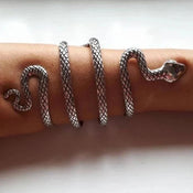 "Pythonis" Snake Arm Cuff width=100 