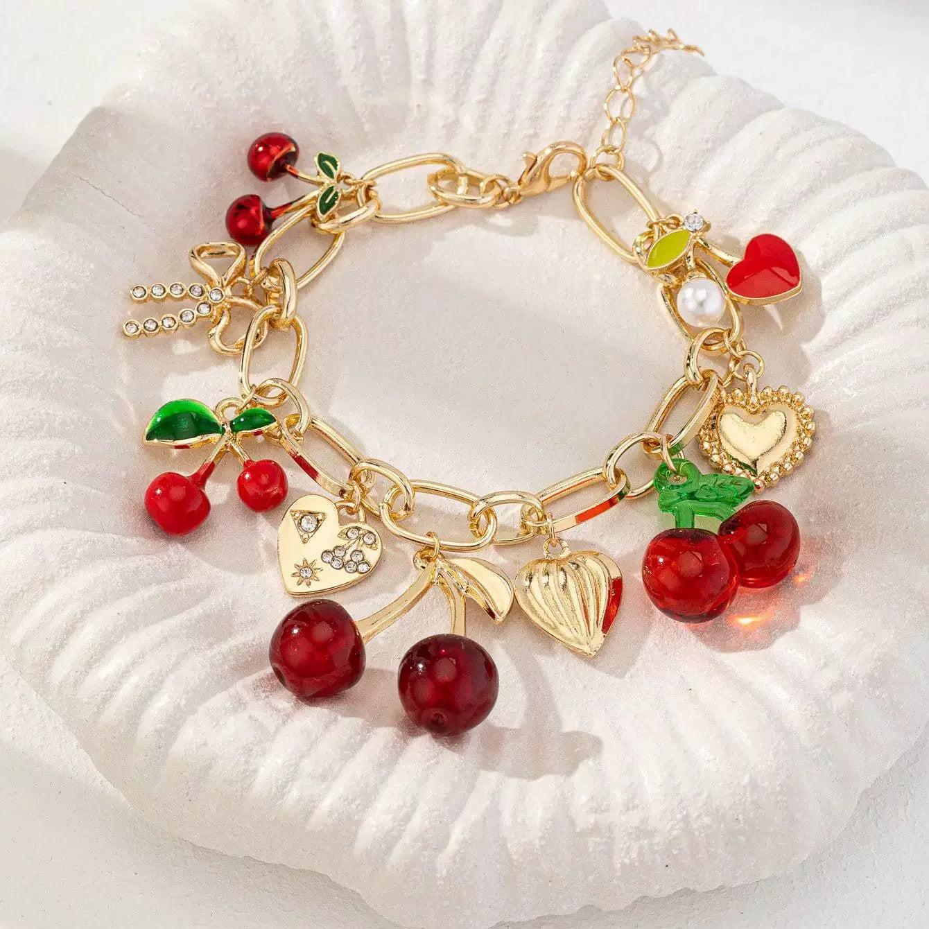 "Andryssa" Cherry Bracelet