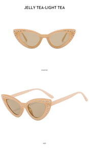 "Auremara" Cat Eye Sunglasses width=100 
