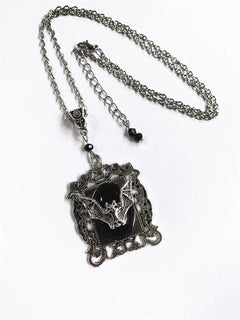 "Hexoria" Cross Bat Choker