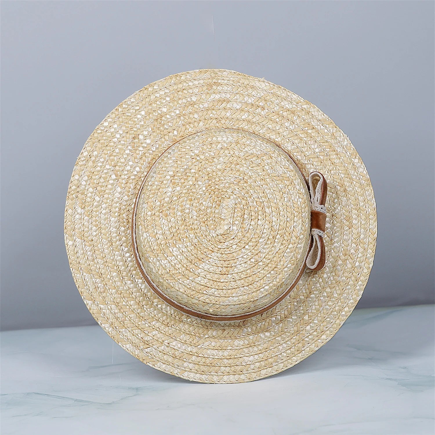 "Buster" Pork Pie Straw Hat