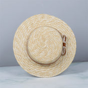 "Buster" Pork Pie Straw Hat width=100 