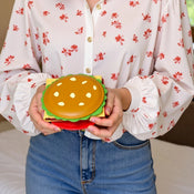 "Burgeron" Hamburger Mini Wallet width=100 