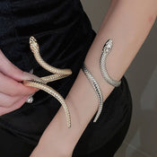 "Ethelaira" Snake Bracelet Ring Set width=100 