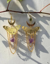 "Luminisse" Moth Earrings Collection width=100 