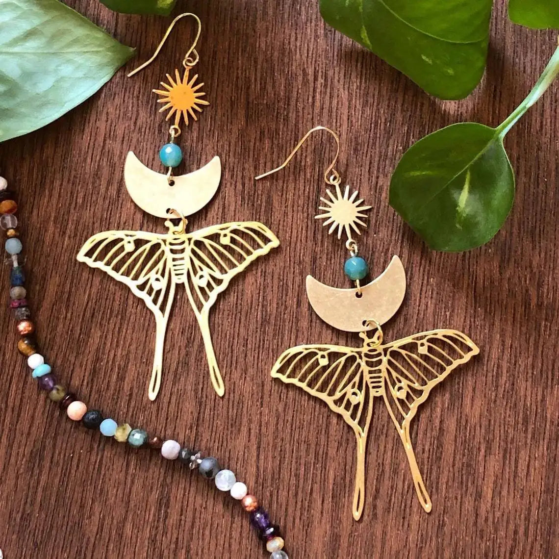 "Luminisse" Moth Earrings Collection