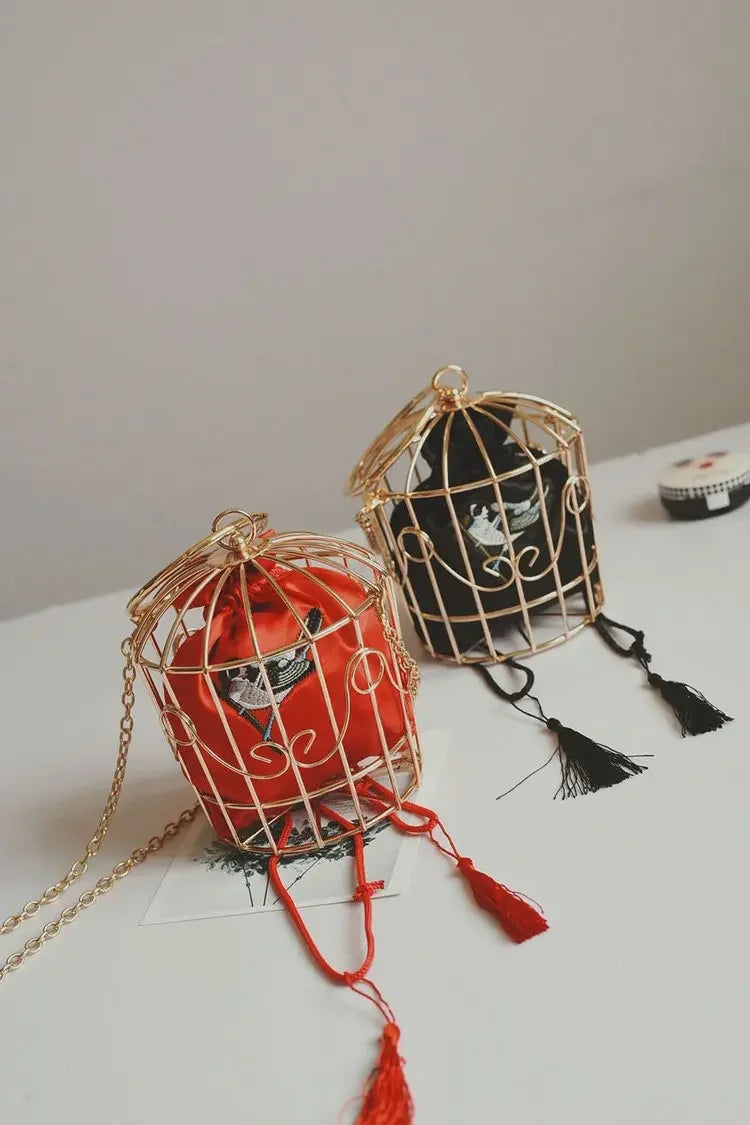 "Avery" Birdcage Bag