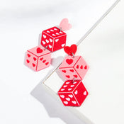 "Tlaloria" Heart Drop Earrings width=100 