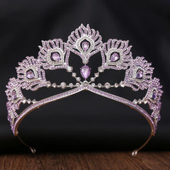 "Marcelline" Rhinestone Tiara