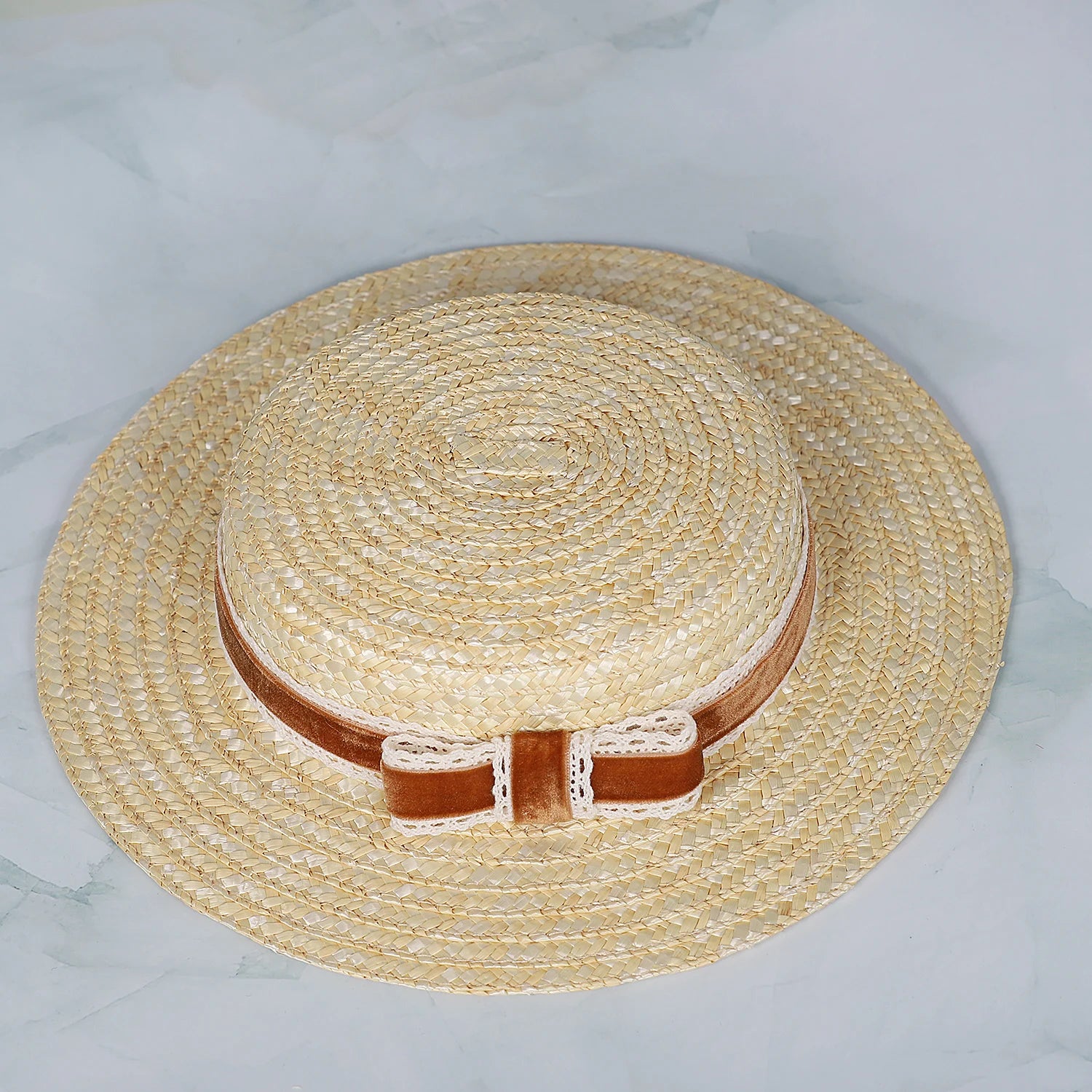 "Buster" Pork Pie Straw Hat