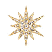 "Verlaine" Starburst Brooch width=100 
