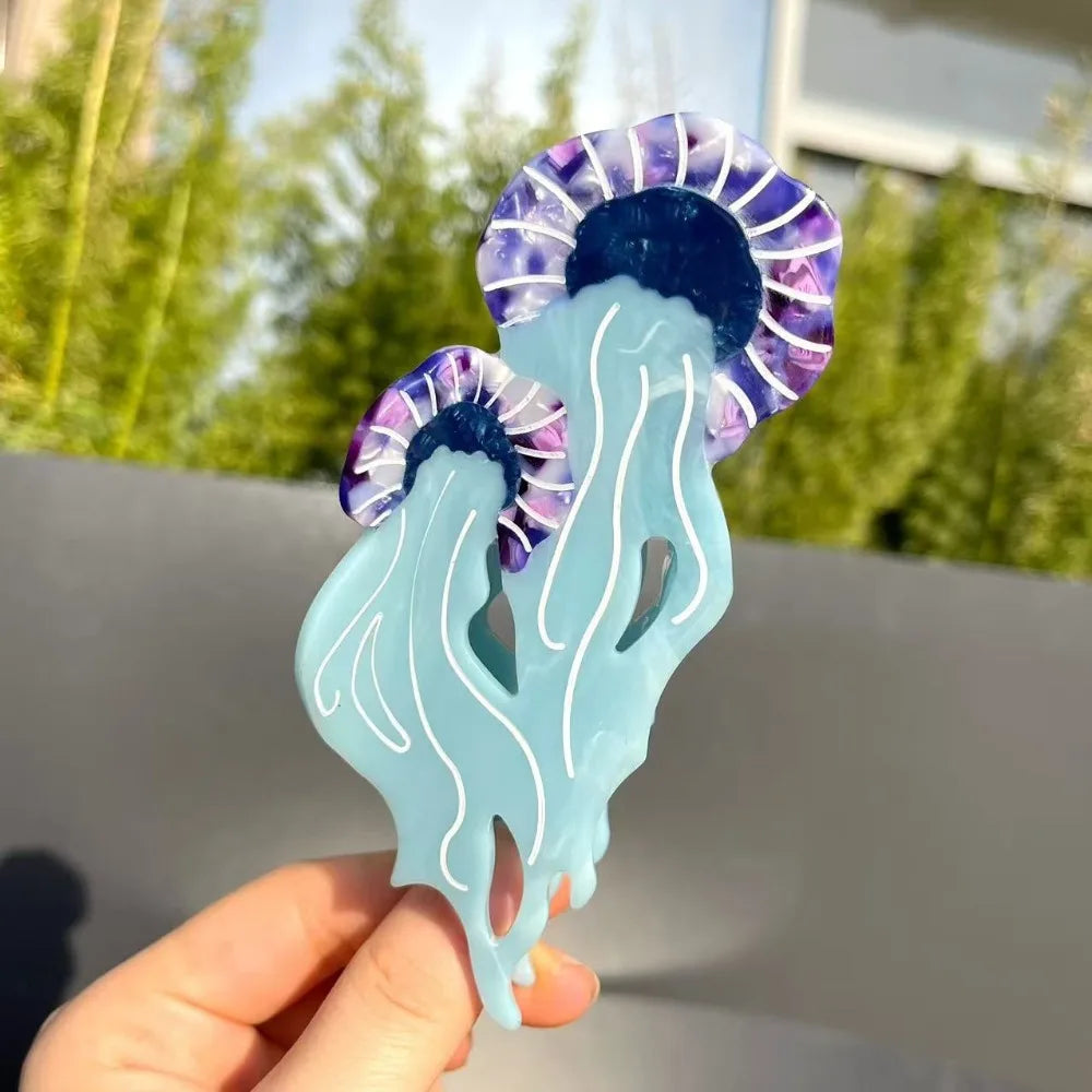 "Isobrynn" Jellyfish Hair Clip