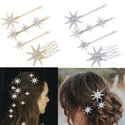 "Aureline" Bridal Hair Barrettes width=100 