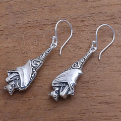 "Gwendira" Bat Earrings