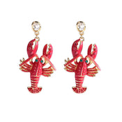 "Ermintrude" Lobster Earrings width=100 