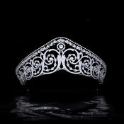 "Elinette" Diana Crown Tiara width=100 