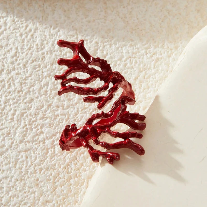 "Faelyssa" Red Coral Bracelet