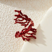 "Faelyssa" Red Coral Bracelet width=100 