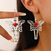 "Horinisse" Bat Earrings width=100 