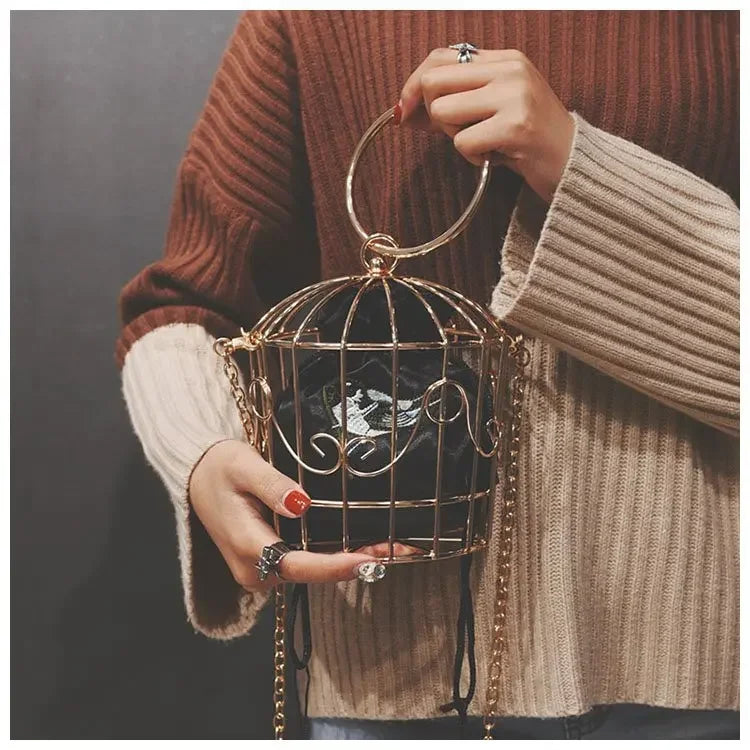 "Avery" Birdcage Bag