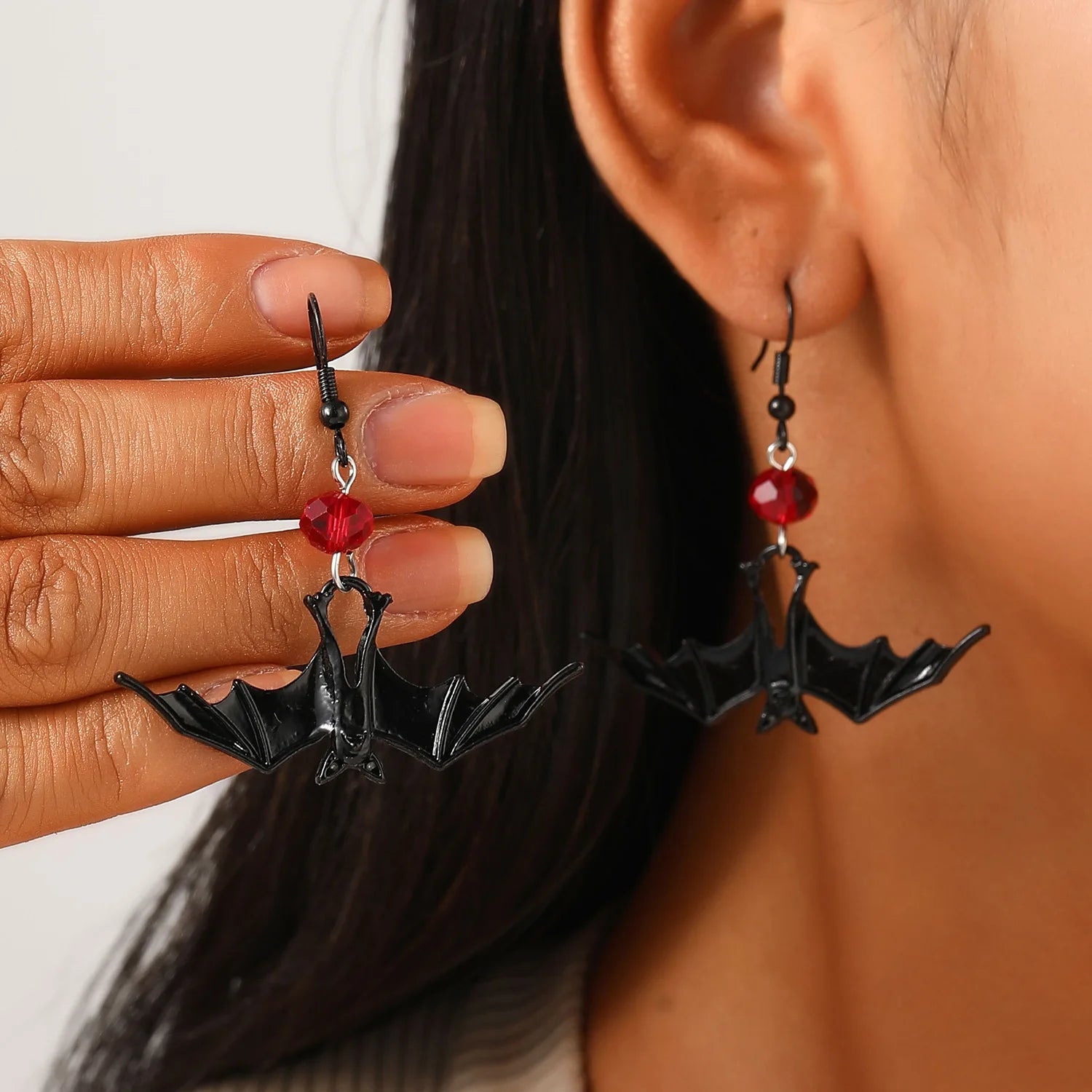 "Horinisse" Bat Earrings