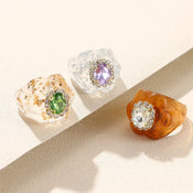 "Zolinari" Cocktail Ring width=100 