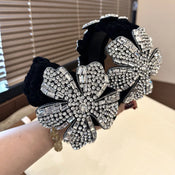 "Floralynde" Crystal Bloom Headband width=100 