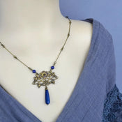 "Cyrisca" Earrings / Necklace Set width=100 