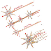 "Aureline" Bridal Hair Barrettes width=100 