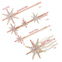 "Aureline" Bridal Hair Barrettes