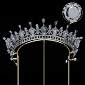 "Emeraluna" Pageant Queen Diadem width=100 