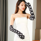 "Doloria" Polka Dot Gloves width=100 