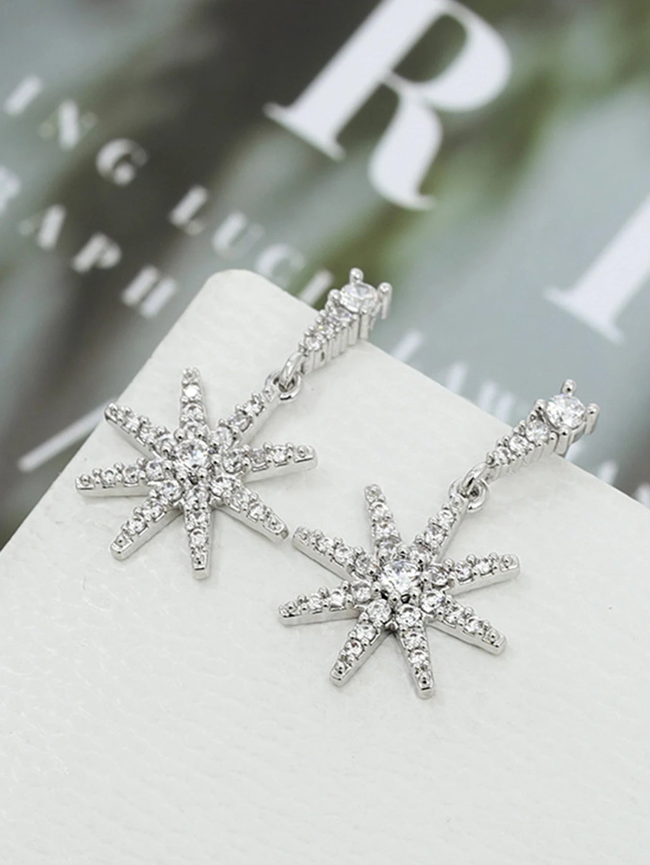 "Antheline" Star Earrings