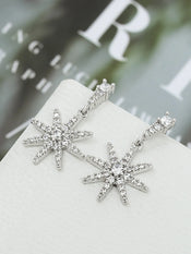 "Antheline" Star Earrings width=100 
