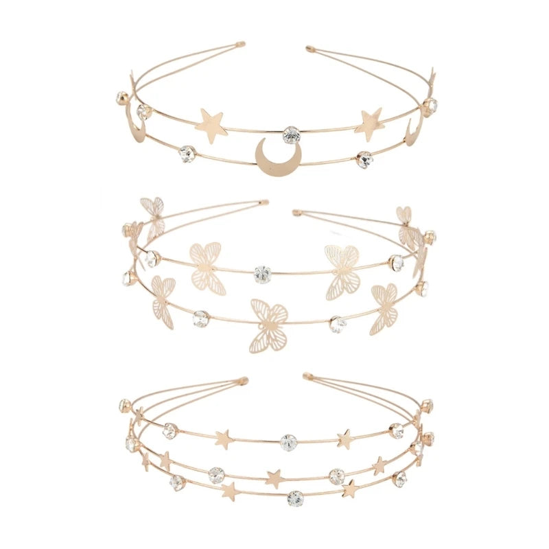 "Ocelira" Moon Star Hairband